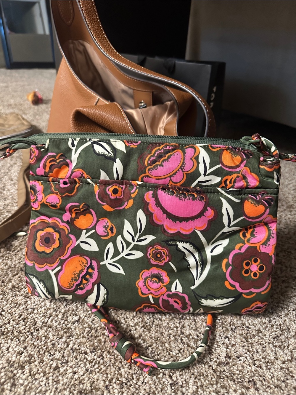 Vera Bradley Floral Crossbody Bag
